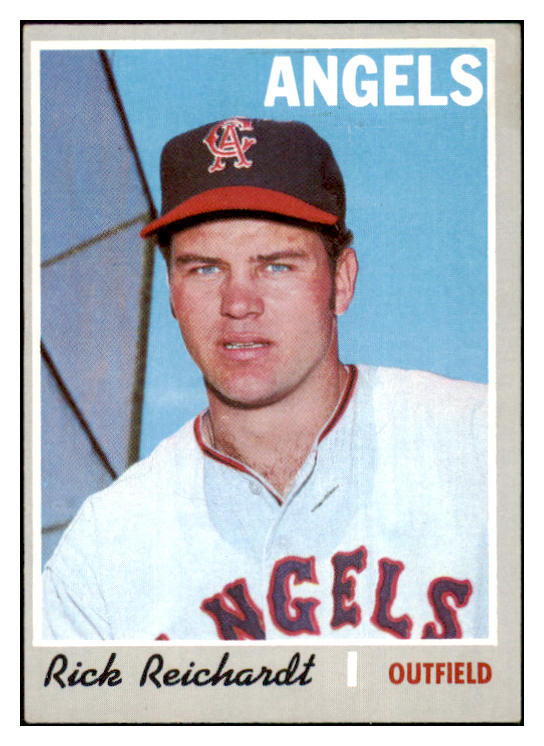 1970 Topps Baseball #720 Rick Reichardt Angels EX 499460