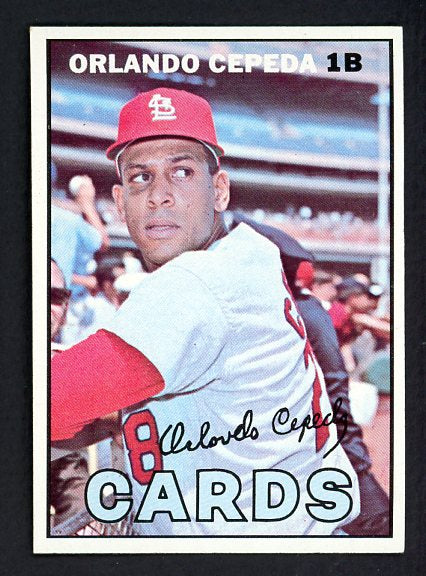 1967 Topps Baseball #020 Orlando Cepeda Cardinals NR-MT 499462