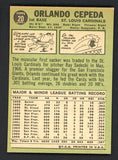 1967 Topps Baseball #020 Orlando Cepeda Cardinals NR-MT 499462