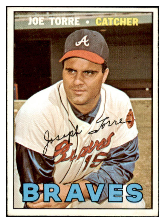 1967 Topps Baseball #350 Joe Torre Braves EX 499467
