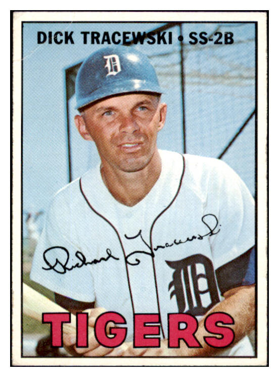 1967 Topps Baseball #559 Dick Tracewski Tigers VG-EX 499541