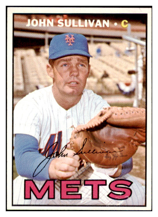 1967 Topps Baseball #568 John Sullivan Mets EX-MT 499563