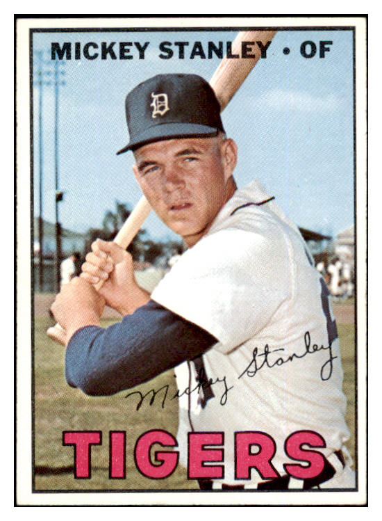 1967 Topps Baseball #607 Mickey Stanley Tigers EX-MT 499651