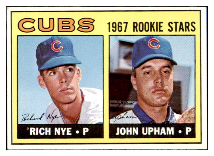 1967 Topps Baseball #608 Rich Nye Cubs EX-MT 499654