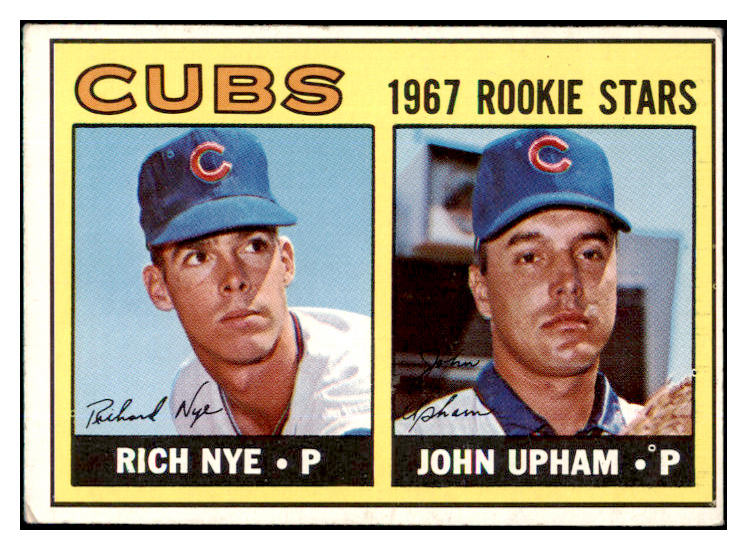 1967 Topps Baseball #608 Rich Nye Cubs VG-EX 499656