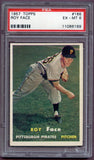 1957 Topps Baseball #166 Roy Face Pirates PSA 6 EX-MT 499748