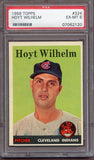 1958 Topps Baseball #324 Hoyt Wilhelm Indians PSA 6 EX-MT 499750