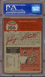 1953 Topps Baseball #106 John Antonelli Braves PSA 7 NM 499781