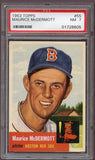 1953 Topps Baseball #055 Maurice McDermott Red Sox PSA 7 NM 499791