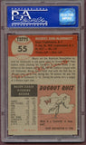 1953 Topps Baseball #055 Maurice McDermott Red Sox PSA 7 NM 499791