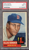 1953 Topps Baseball #044 Ellis Kinder Red Sox PSA 7 NM 499793