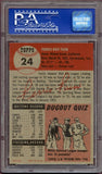 1953 Topps Baseball # 24 Ferris Fain A's PSA 8 NM/MT 499794