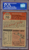 1953 Topps Baseball #070 Ed Yuhas Cardinals PSA 7 NM 499795