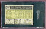 1961 Topps Baseball #141 Billy Williams Cubs SGC 4 VG-EX 499825