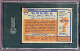 1976 Topps Football #148 Walter Payton Bears SGC 4.5 VG-EX+ 499851
