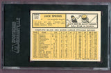 1963 Topps Baseball #572 Jack Spring Angels SGC 8 NM/MT 499872