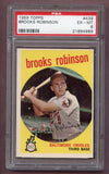 1959 Topps Baseball #439 Brooks Robinson Orioles PSA 6 EX-MT 499889