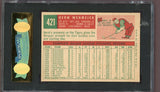 1959 Topps Baseball #421 Herm Wehmeier Tigers SGC 8 NM/MT 499910