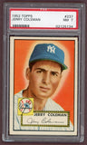 1952 Topps Baseball #237 Jerry Coleman Yankees PSA 7 NM 499954