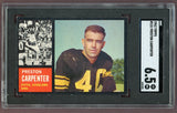 1962 Topps Football #131 Preston Carpenter Steelers SGC 6.5 EX-MT+ 500004