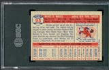 1957 Topps Baseball # 95 Mickey Mantle Yankees SGC Auth 500019