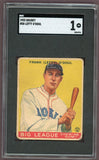1933 Goudey #058 Lefty O'Doul Dodgers SGC 1 PR 500026