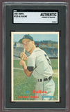 1957 Topps Baseball #125 Al Kaline Tigers SGC Auth 500032