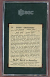 1939 Play Ball #056 Hank Greenberg Tigers SGC 1.5 FR 500085