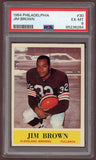 1964 Philadelphia Football #030 Jim Brown Browns PSA 6 EX-MT 500099