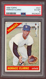1966 Topps Baseball #547 Horace Clarke Yankees PSA 6 EX-MT 500165