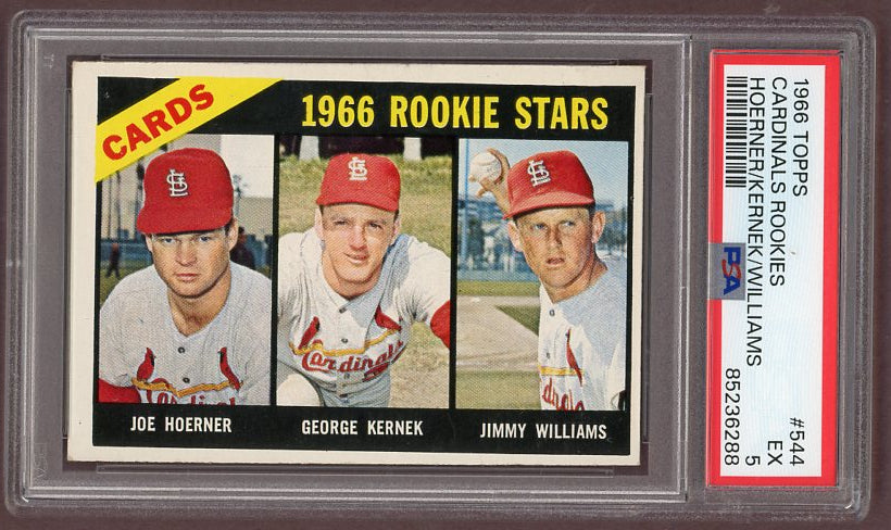 1966 Topps Baseball #544 Joe Hoerner Cardinals PSA 5 EX 500172