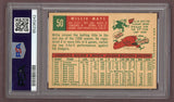 1959 Topps Baseball #050 Willie Mays Giants PSA 3 VG 500196