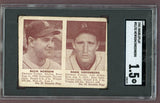 1941 Double Play #051/52 Hank Greenberg Tigers SGC 1.5 FR 500216