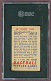 1951 Bowman Baseball #  1 Whitey Ford Yankees SGC 1.5 FR 500217