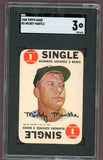 1968 Topps Baseball Game #002 Mickey Mantle Yankees SGC 3 VG 500244