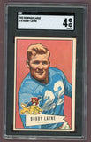 1952 Bowman Large Football # 78 Bobby Layne Lions SGC 4 VG-EX 500245