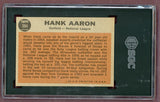 1962 Topps Baseball #394 Hank Aaron A.S. Braves SGC 7 NM 500257