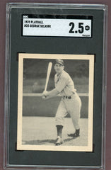 1939 Play Ball #025 George Selkirk Yankees SGC 2.5 GD+ 500264