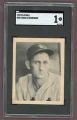 1939 Play Ball #050 Charles Gehringer Tigers SGC 1 PR 500266