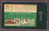 1954 Topps Baseball #205 Johnny Sain Yankees SGC 6.5 EX-MT+ 500268