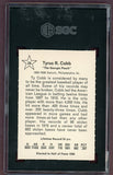 1961 Golden Press #025 Ty Cobb Tigers SGC 8 NM/MT 500294