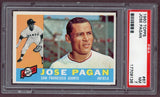 1960 Topps Baseball #067 Jose Pagan Giants PSA 7 NM 500334