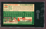 1954 Topps Baseball #102 Gil Hodges Dodgers SGC 5 EX 500344