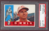 1960 Topps Baseball #045 Roy McMillan Reds PSA 8 NM/MT 500367