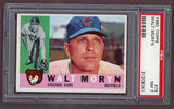 1960 Topps Baseball #074 Walt Moryn Cubs PSA 7 NM 500380