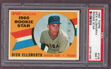 1960 Topps Baseball #125 Dick Ellsworth Cubs PSA 7 NM 500399