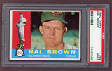 1960 Topps Baseball #089 Hal Brown Orioles PSA 7 NM 500402