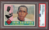 1960 Topps Baseball #088 John Roseboro Dodgers PSA 7 NM 500403