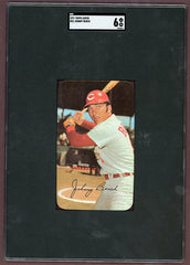 1971 Topps Baseball Supers #032 Johnny Bench Reds SGC 6 EX-MT crack 500435
