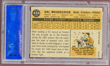 1960 Topps Baseball #454 Hal Woodeshick Senators PSA 7 NM 500439